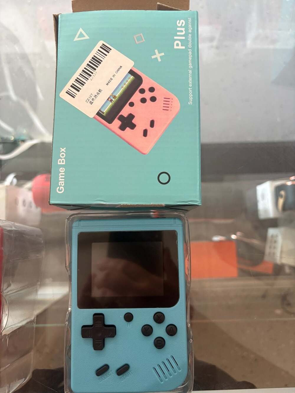 Game Box Plus Handheld Digital Game System Portable Retro Console Blue